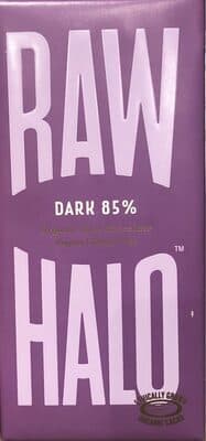 Dark 85% by Raw Halo - 85% chocolate bar