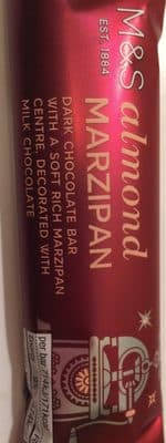 Marzipan Bar by M&S - 70% chocolate bar
