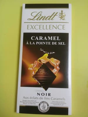 Excellence - Chocolat Caramel Ă la pointe de sel by Lindt - 70% chocolate bar