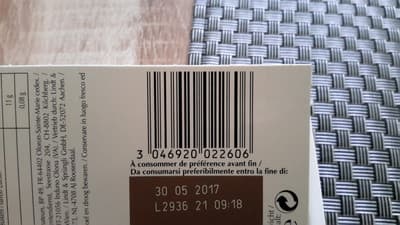 Excellence 85% Cacao Chocolat Noir Puissant Lindt % Lindt by Lindt - 85% chocolate bar