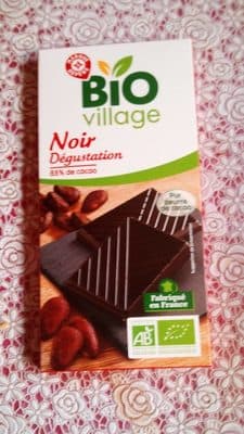 Dark Chocolate Bar | 85% Cocoa by Bio Village - 85% chocolate bar