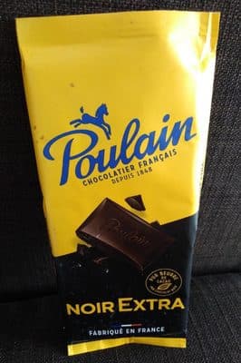 Noir Extra by Poulain - 47% chocolate bar
