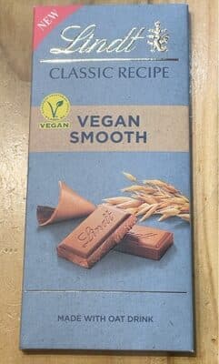 Vegan smooth chocolate by Lindt - 70% chocolate bar