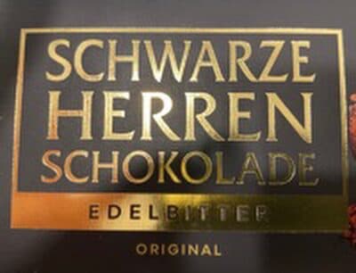 Herrenschokolade by Stollwerck - 70% chocolate bar
