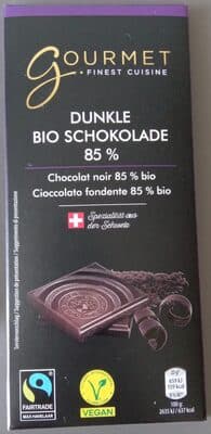 Chocolat noir 85% bio by Aldi - 85% chocolate bar
