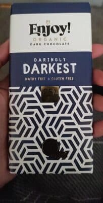 Daringly darkest by Enjoy! - 70% chocolate bar