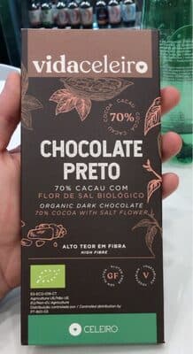 Vida Celeiro,Celeiro Dark Chocolate 70% by Vida Celeiro - 70% chocolate bar