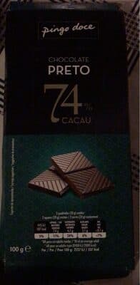 Pingo Doce Dark Chocolate 74% by Pingo Doce - 74% chocolate bar