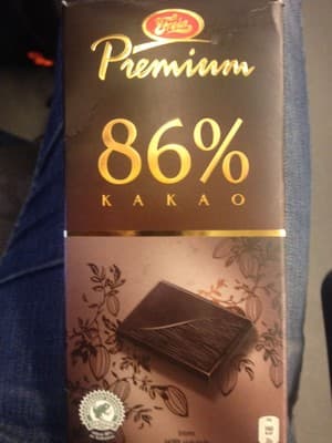 Mørk Sjokolade 86% by Freia - 86% chocolate bar