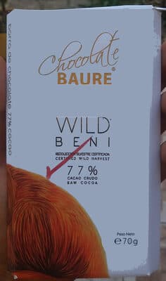Wild Beni 77% Cacao by Baure - 77% chocolate bar