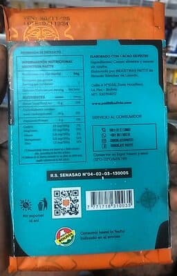 Chocolate PaititĂ by PaititĂ - 70% chocolate bar