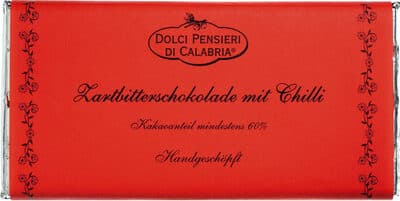 Cioccolato extra fondente by Dolci Pensieri di Calabria - 60% chocolate bar