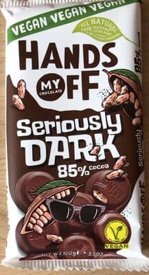 Seriously Dark 85% Cocoa by Hands Off My Chocolate - 85% chocolate bar