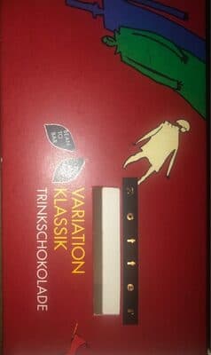 Variation Klassik Trinkschokolade by Zotter - 40% chocolate bar