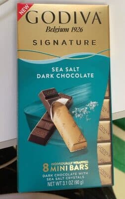 Godiva Belgium 1926 Sea Salt Dark Chocolate by Godiva - 70% chocolate bar