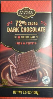 78% Swiss dark chocolate by Frey - 78% chocolate bar