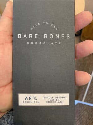 68% Dominican by Bare Bones - 68% chocolate bar