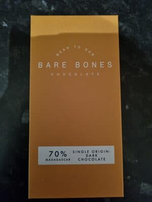 Bare Bones by Bare Bones - 70% chocolate bar