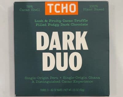 DARK DUO by Tcho - 70% chocolate bar