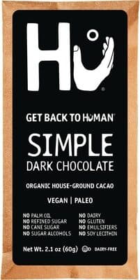 Simple Dark Chocolate Bar by Hu Products Llc - 70% chocolate bar
