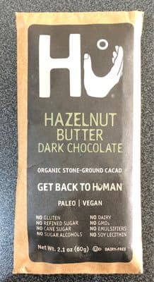 Hazelnut Butter Dark Chocolate Bar by Hu - 70% chocolate bar